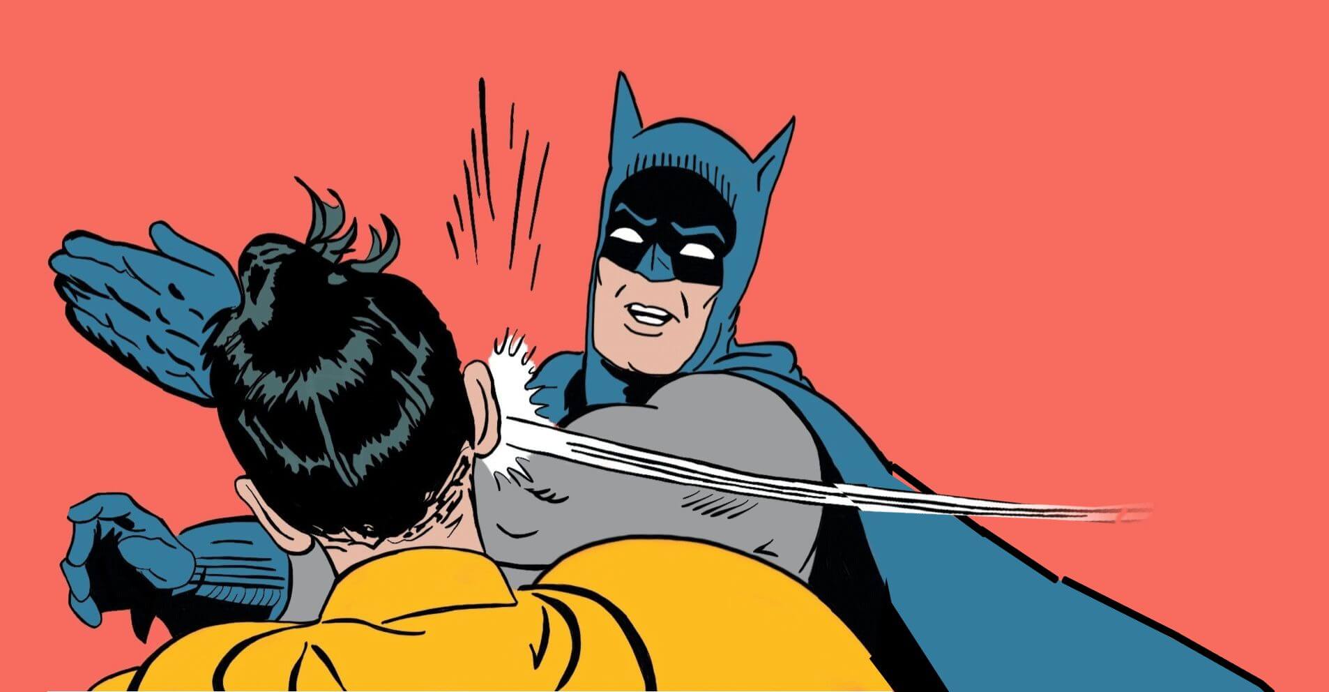 Batman Slapping Robin Meme Template Maker